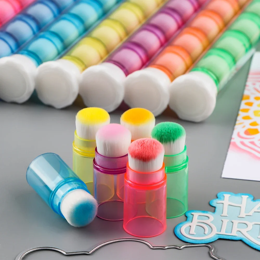 Brush Bristle Set - 8 teile/satz Bunte Mini Stapelbare Mixer