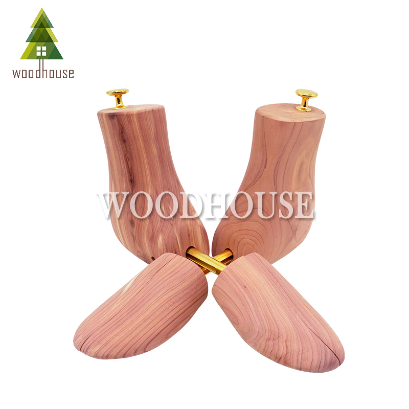 Shoe Tree Cedar - Verstellbarer Einrohr-Stiefelspanner aus rotem Zedernholz für