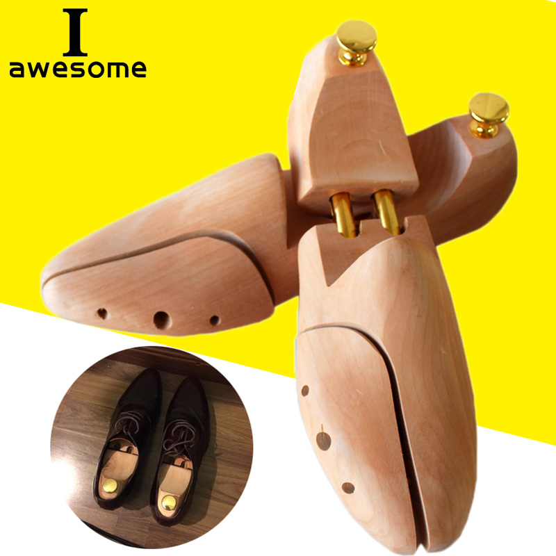 Shoe Tree Cedar - 1 Paar verstellbare Holzschuhspanner für Männer