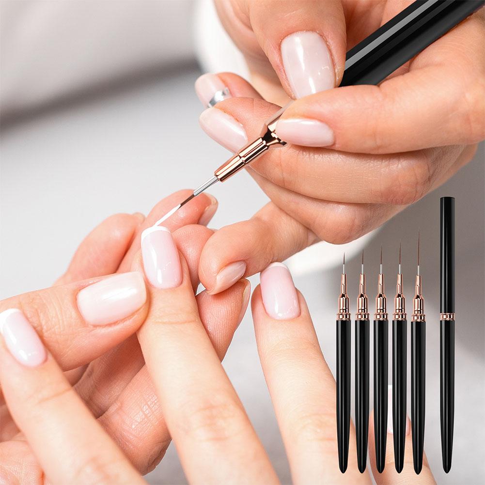 5-teiliges Nail-Art Pinselset  – Brush Bristle Set Bewertung und Preis