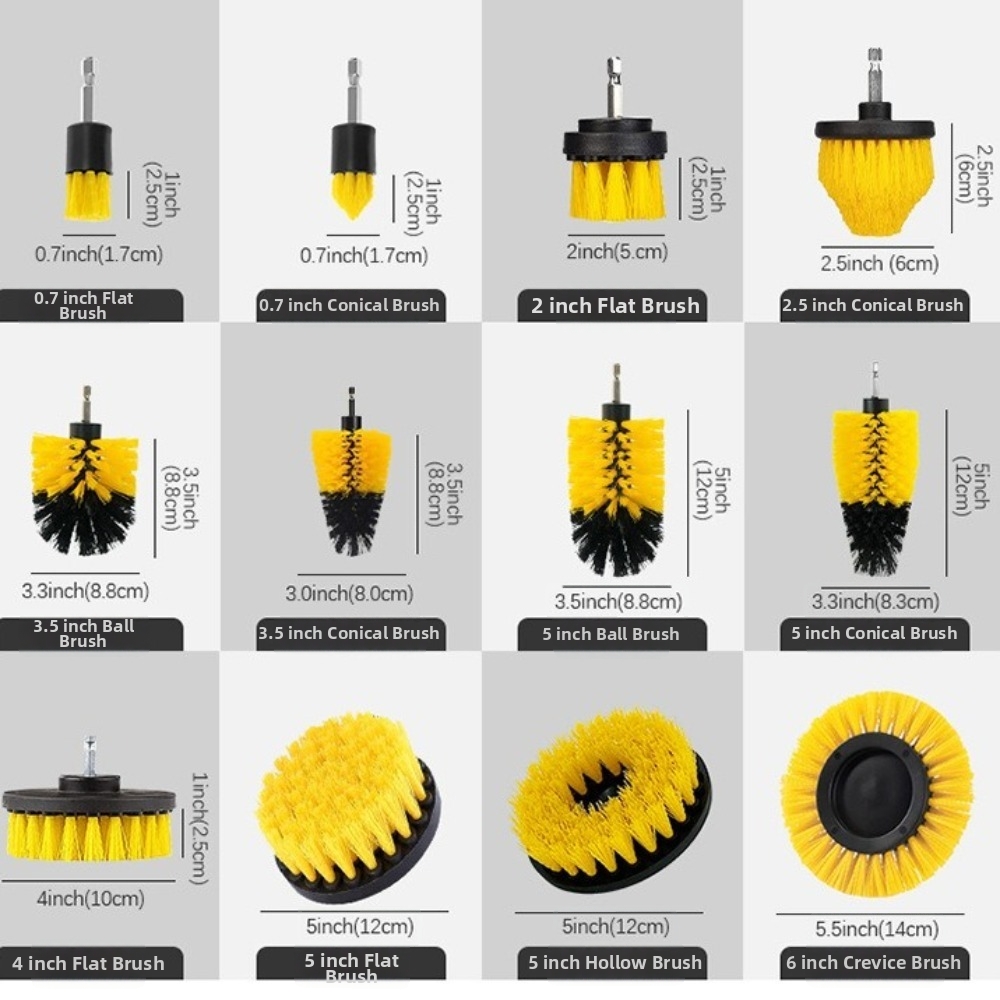 5-teiliges Rundbürsten-Set mit – Brush Bristle Set Bewertung und Preis