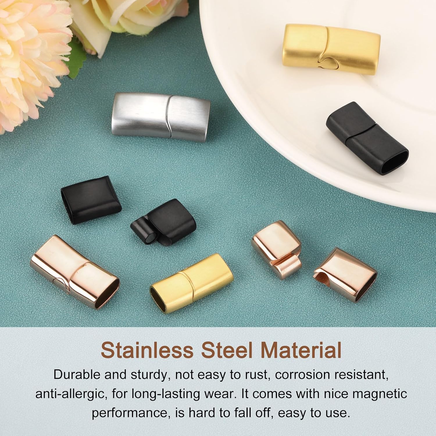 Edelstahl-Magnetverschlüsse mi – Patent Leather Shine Bewertung und Preis