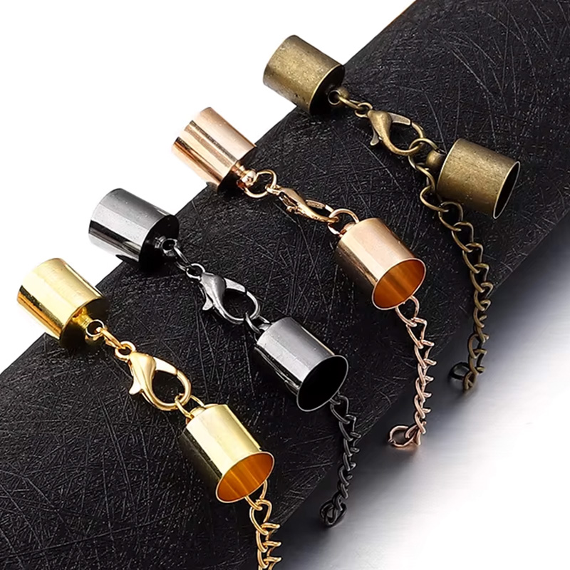 10Sets Lederband Endkappen mit – Patent Leather Shine Bewertung und Preis