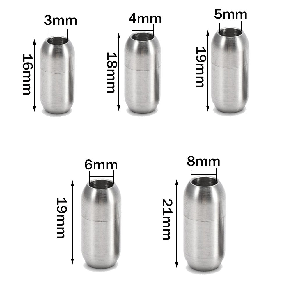 2 Stück Edelstahl-Magnetversch – Patent Leather Shine Bewertung und Preis